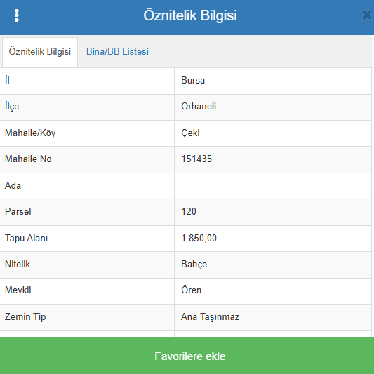 BURSA ORHANELİ ÇEKİ MAH. 1.850M² BAHÇE SATILIKTIR - BURSA ORHANELİ fotoğraf 2